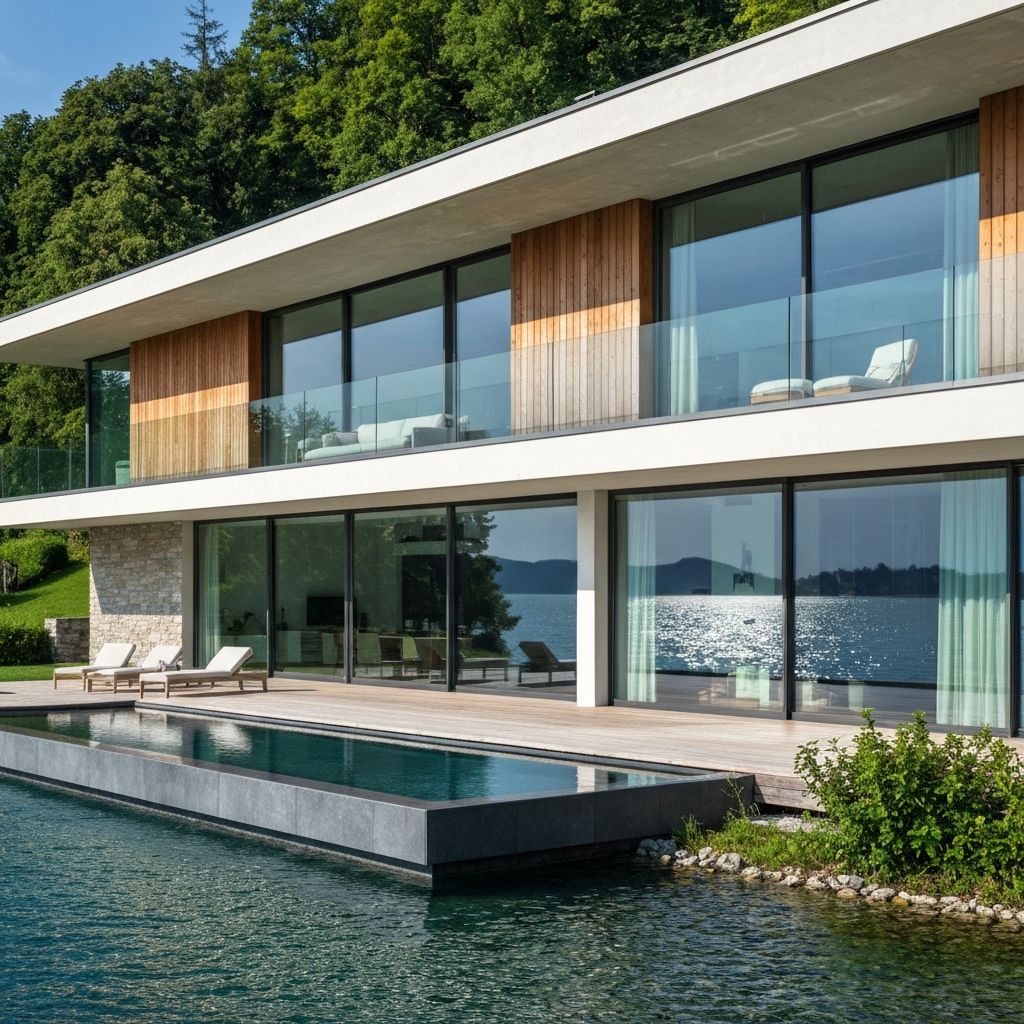 Modern Lakeside Villa